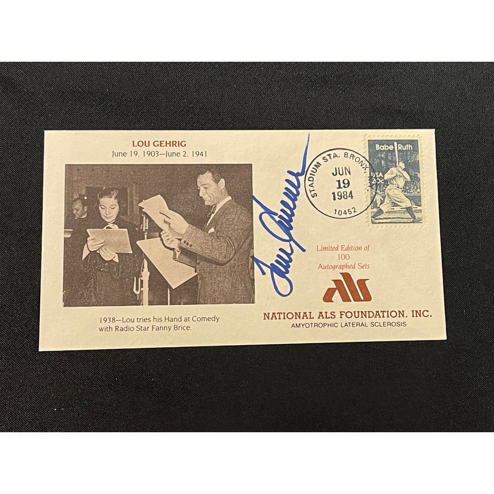 Tom Seaver Signed 1st Day Cover Jsa Coa (1 of 2)