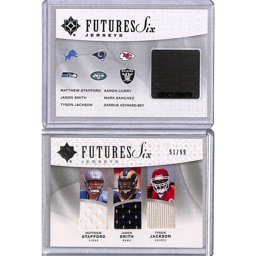 2009 Ud Futures Six Game Used Jersey Card 51/99 (1 of 2)