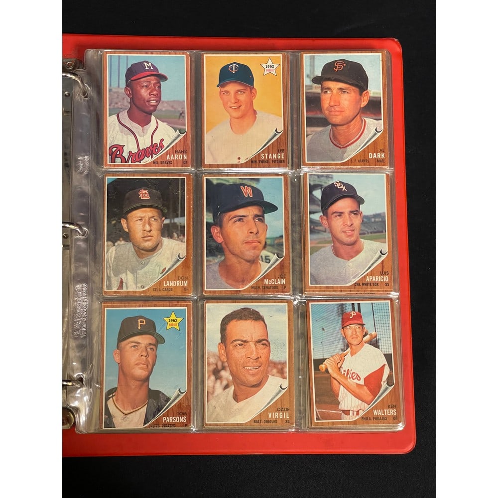 1962 Topps Baseball Complete Set 602 Cards (1 of 5)