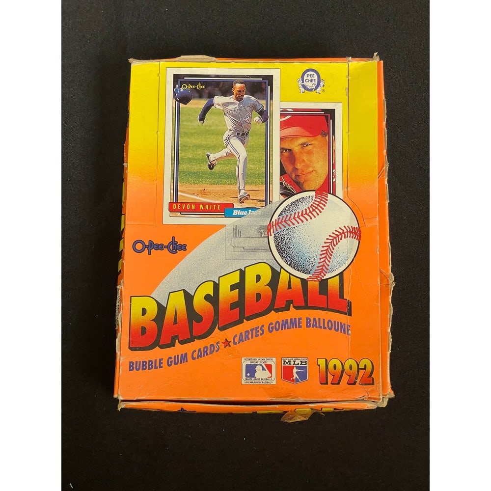1992 Opc Baseball Nearly Full Box 35/36 Packs (1 of 1)
