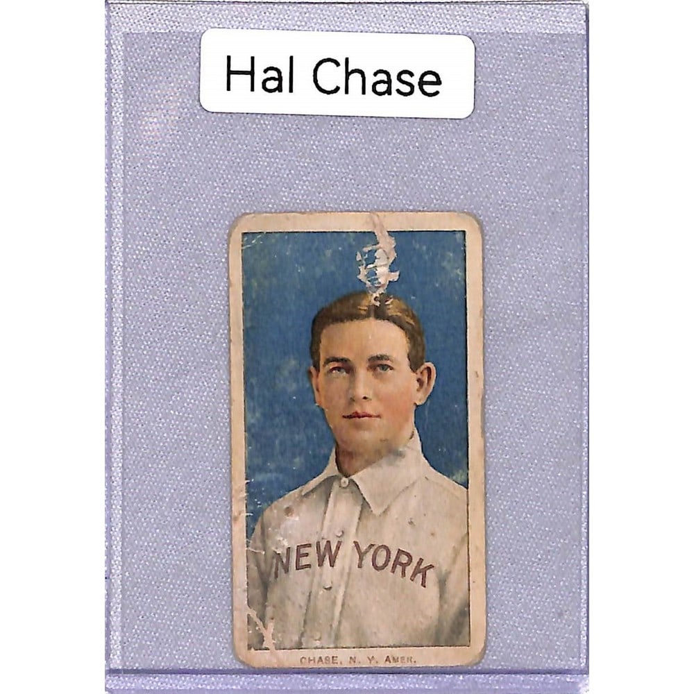 1909-11 T206 Cards Hal Chase Hof (1 of 2)