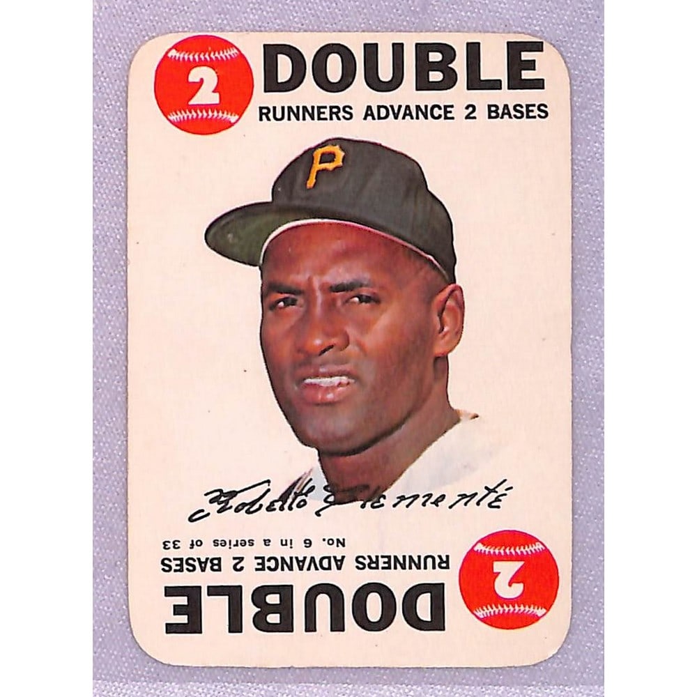 1968 Topps Game Roberto Clemente (1 of 2)