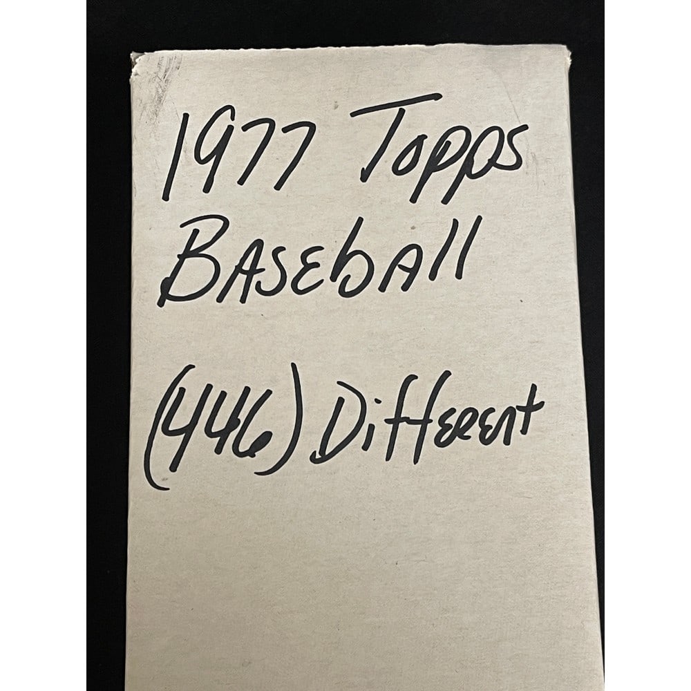 1977 Topps Baseball (446) Different Cards (1 of 4)