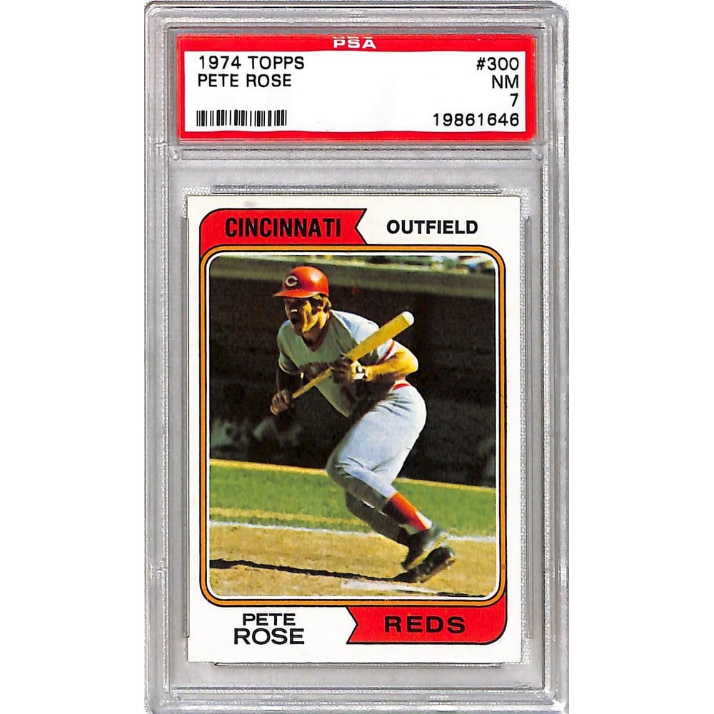 1974 Topps Pete Rose Psa 7 (1 of 2)