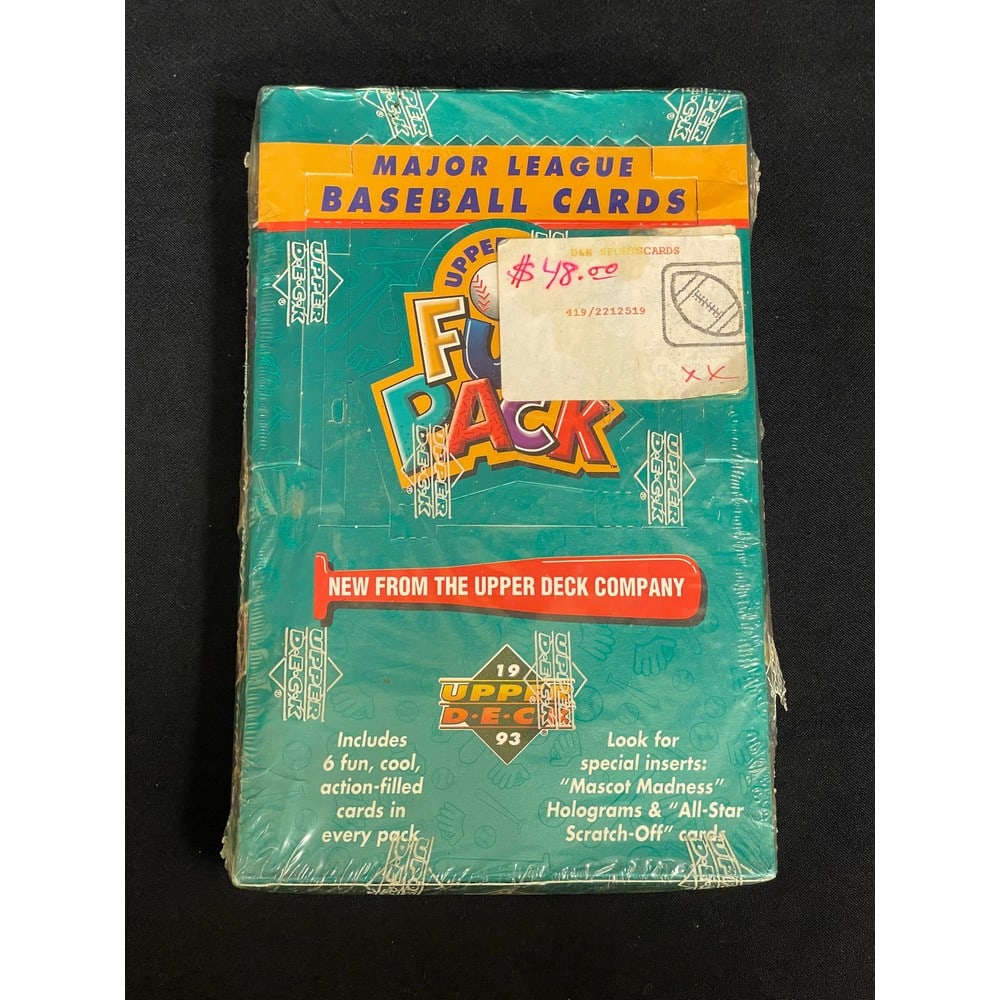 1993 Ud Baseball Sealed Wax Box (1 of 1)