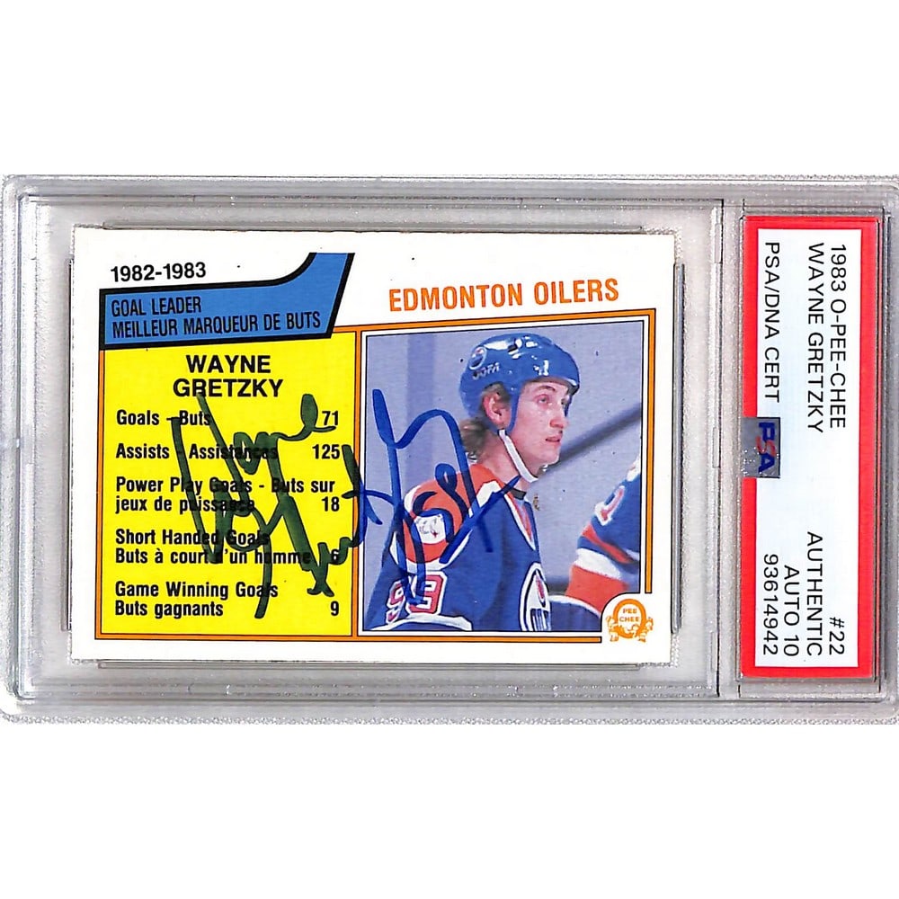1983 Opc Wayne Gretzky Auto Psa Dna (1 of 2)