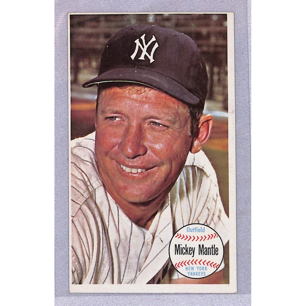 1964 Topps Giants Mickey Mantle: 1964 Topps Giants Mickey Mantle