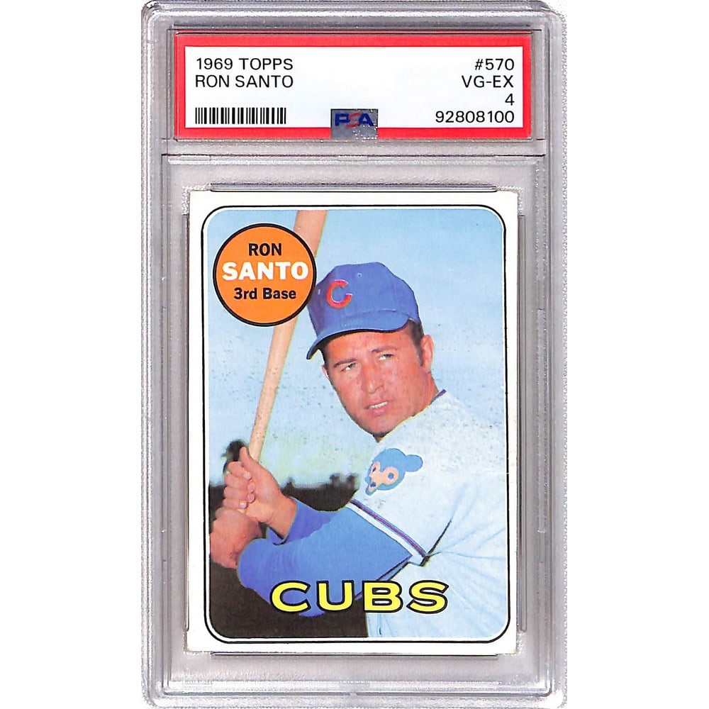 1969 Topps Ron Santo Psa 4 (1 of 2)
