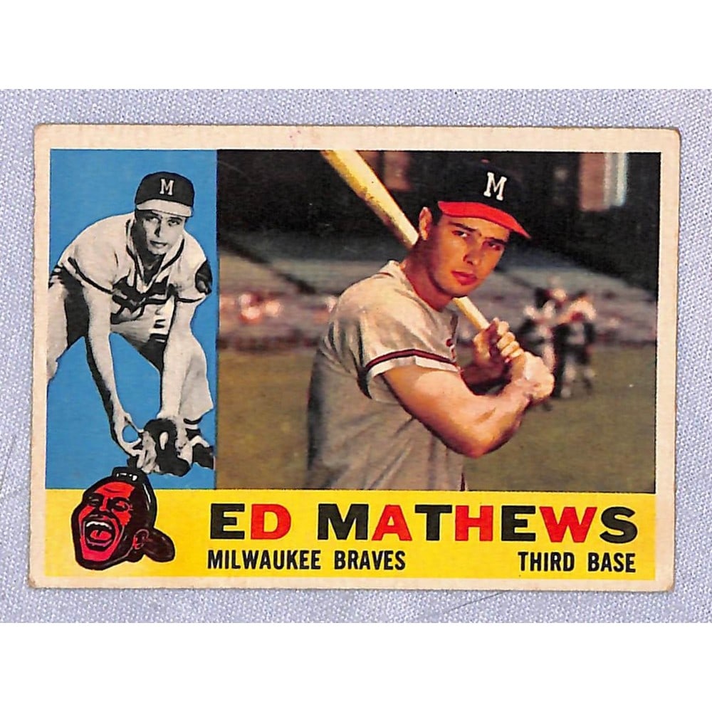 1960 Topps Ed Mathews (1 of 2)