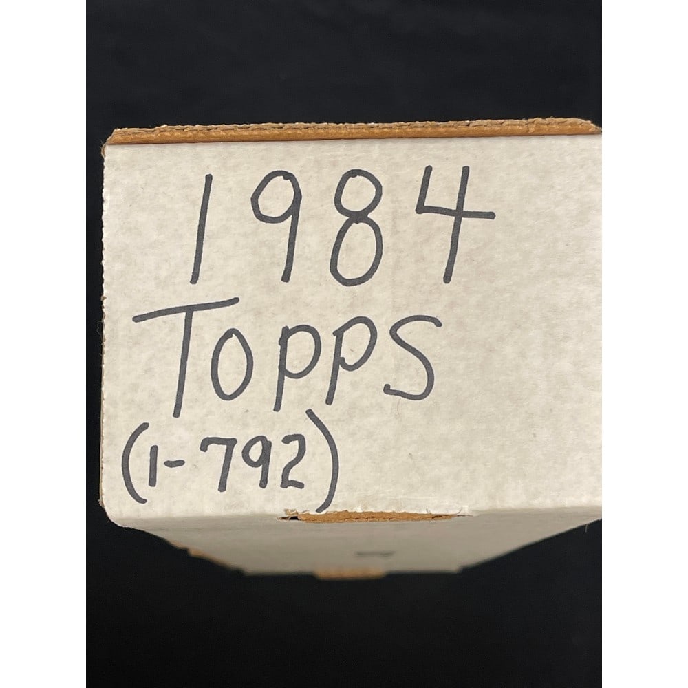 High Grade 1984 Topps Baseball Complete Set (1 of 4)