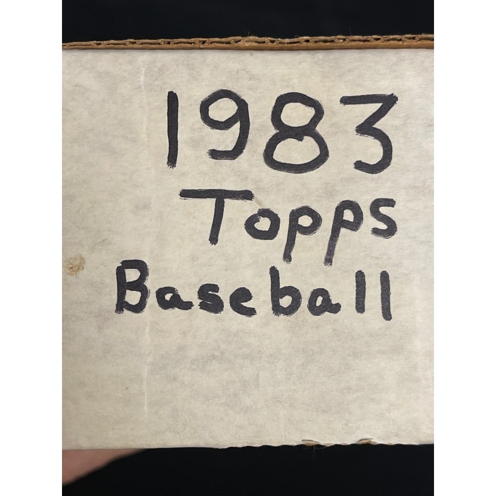 High Grade 1983 Topps Baseball Complete Set (1 of 4)