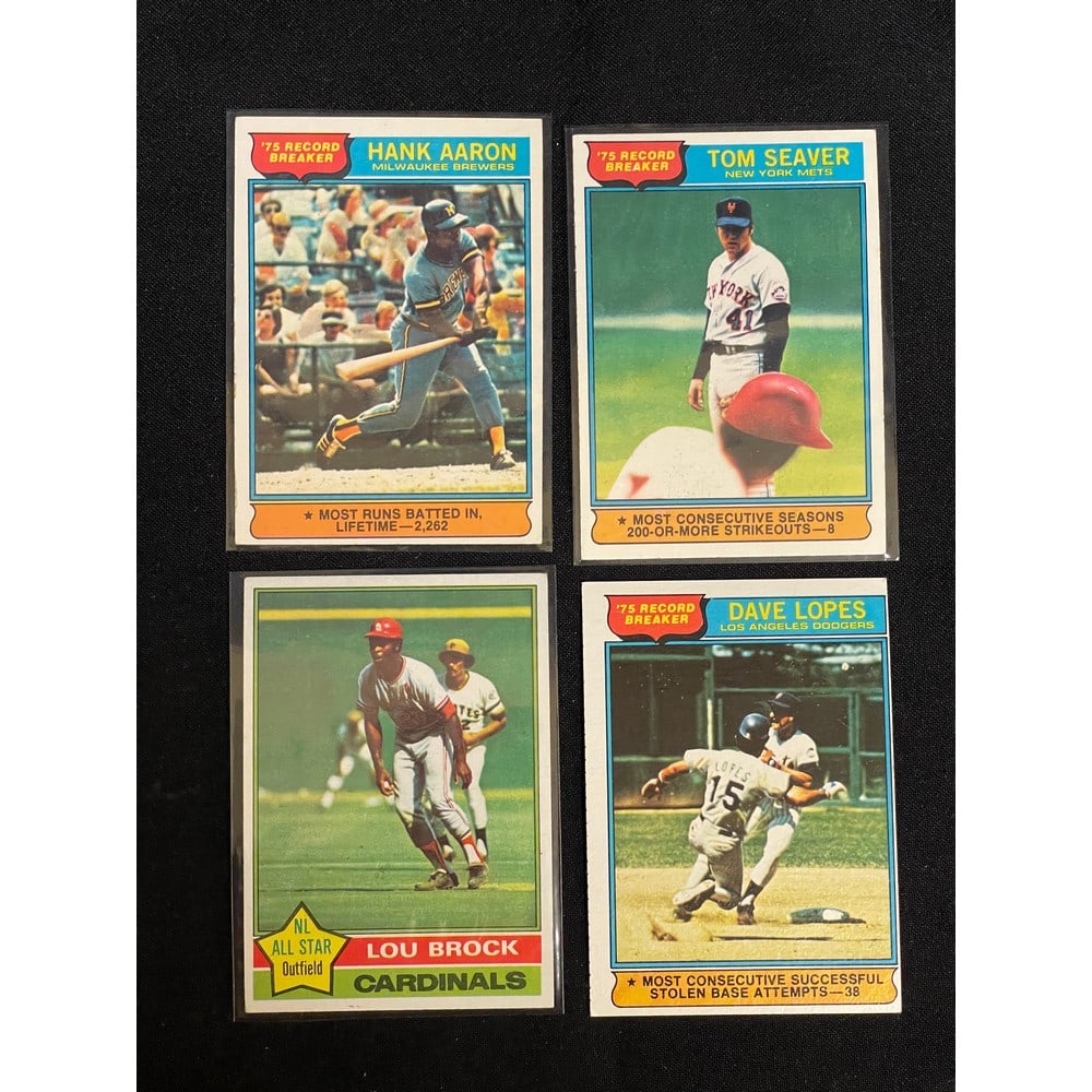 High Grade 1976 Topps Baseball Complete Set (1 of 4)