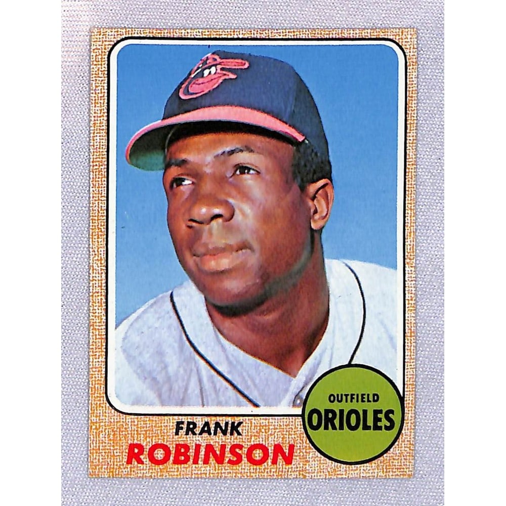 1968 Topps Frank Robinson Crease Free (1 of 2)