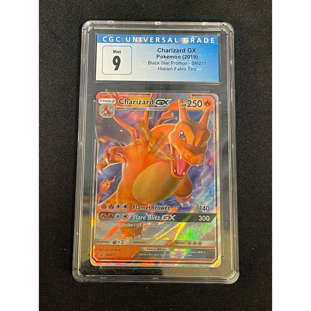 2019 Pokemon Charizard Cgc Graded 9 (1 of 2)