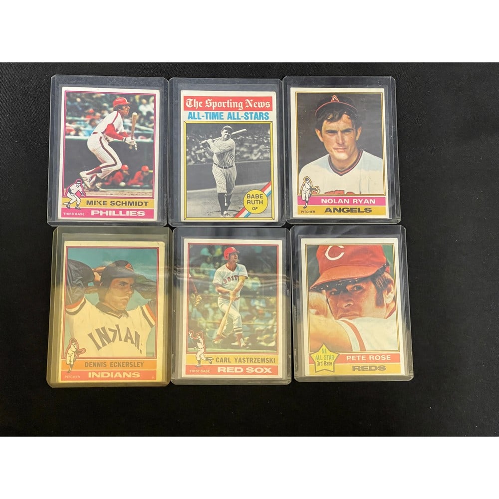 (10) 1976 Topps Baseball Stars/hof (1 of 4)