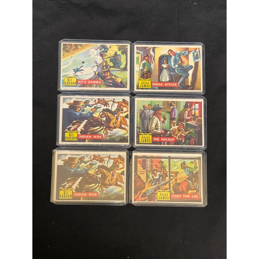 (20) 1956 Topps Round Up Western Cards (1 of 3)