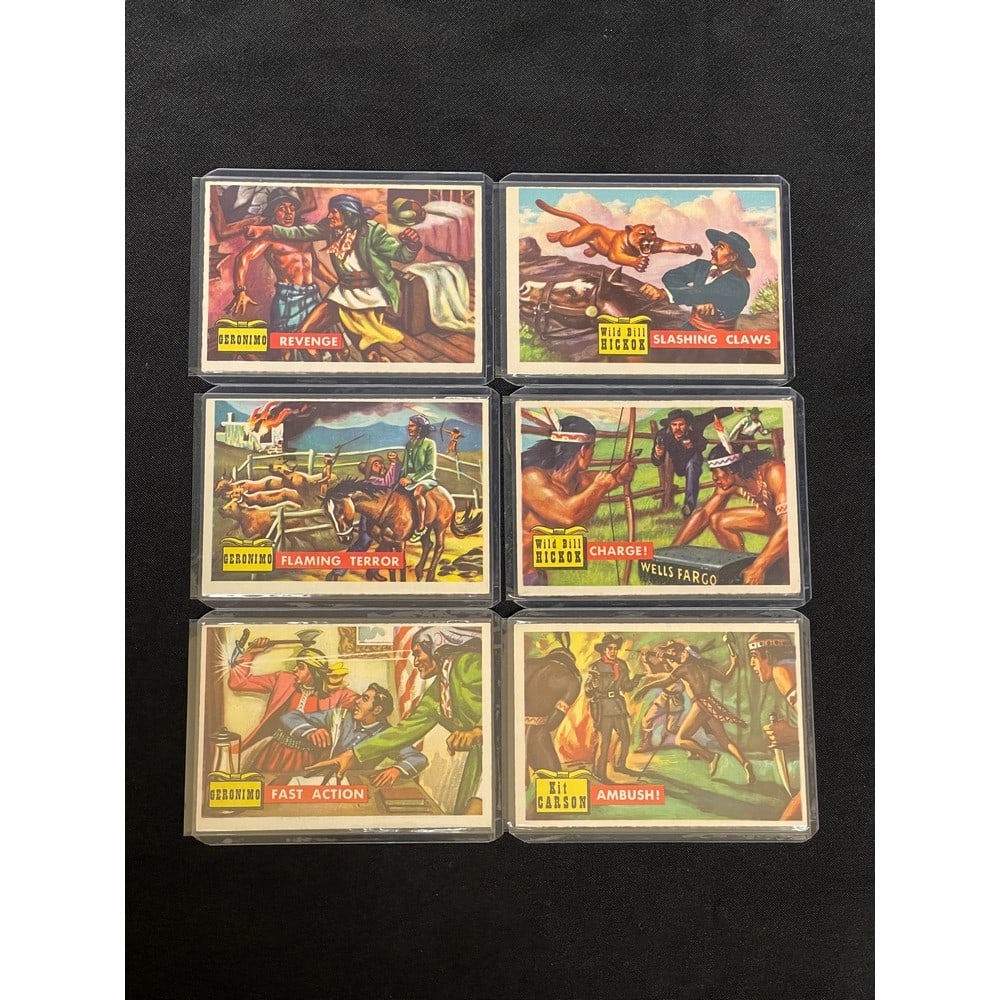 (20) 1956 Topps Round Up Western Cards (1 of 3)