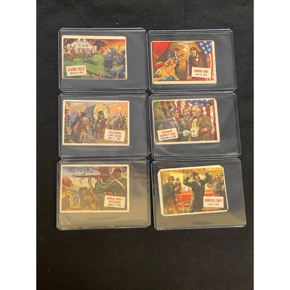 (20) 1954 Topps Scoops Cards (1 of 3)