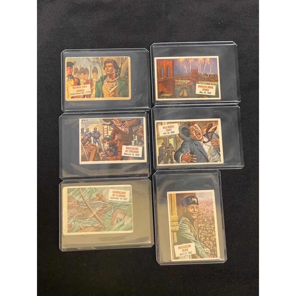 (20) 1954 Topps Scoops Cards (1 of 3)