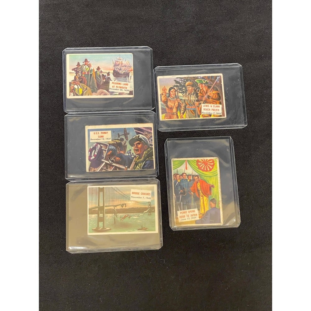 (15) 1954 Topps Scoops Cards (1 of 3)