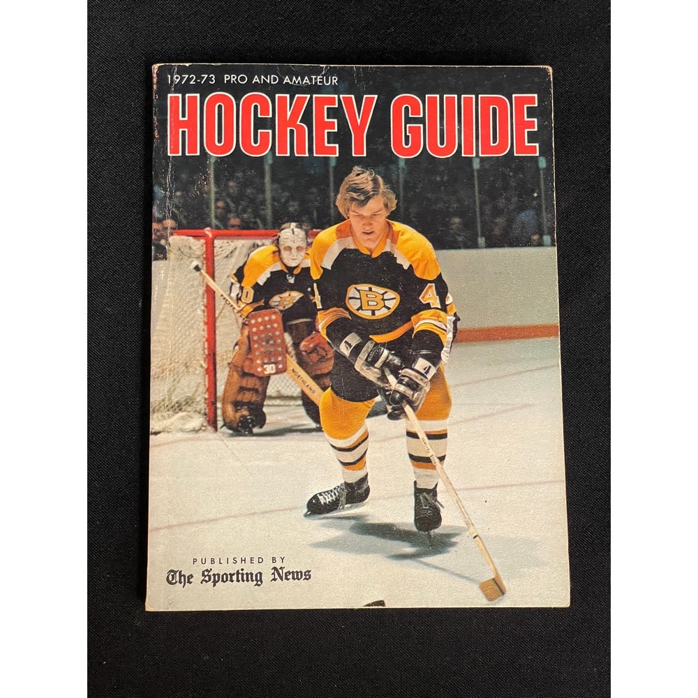 1972-73 Hockey Guide Bobby Orr Cover (1 of 2)
