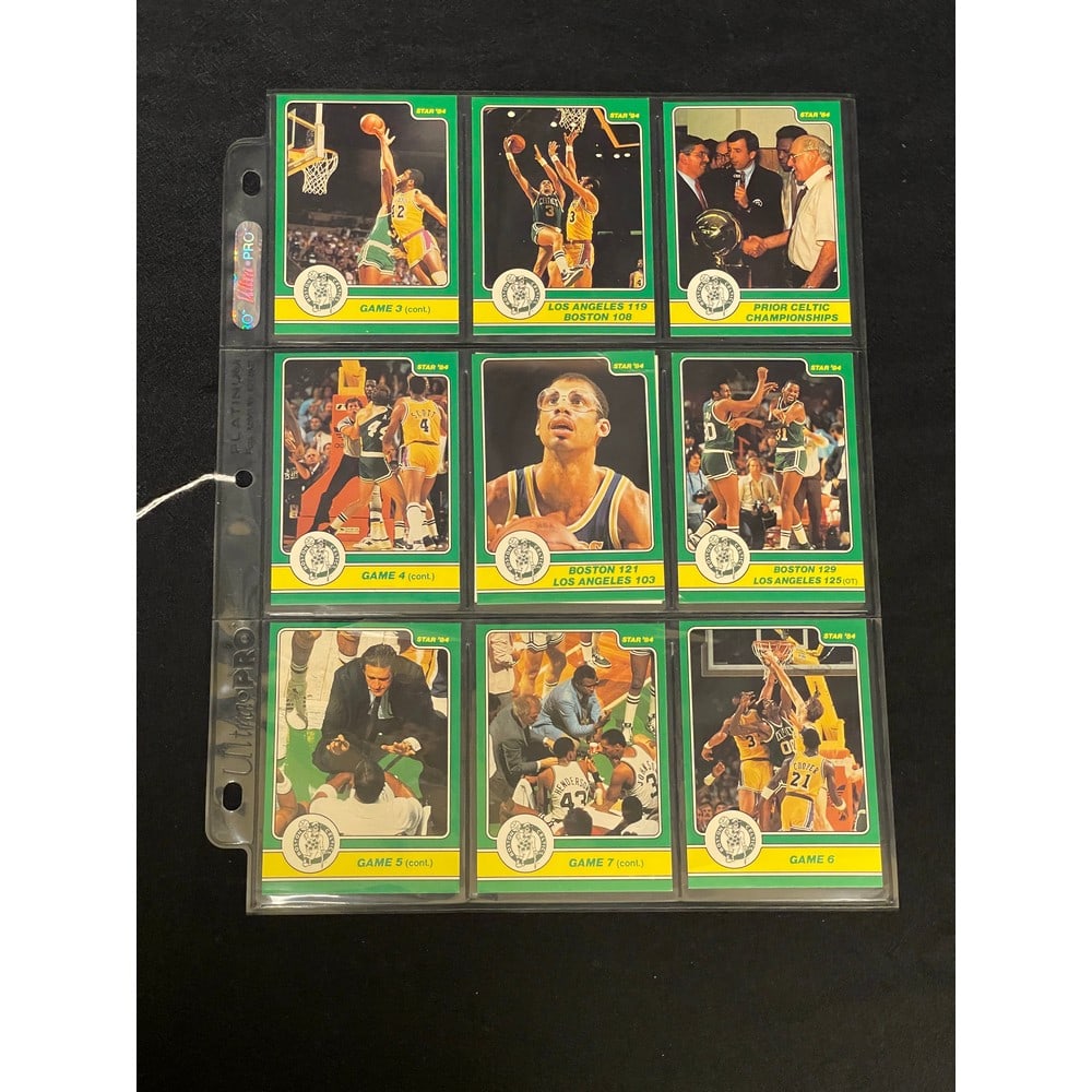 (10) 1984 Star Basketball Celtics/lakers: (10) 1984 Star Basketball Celtics/lakers