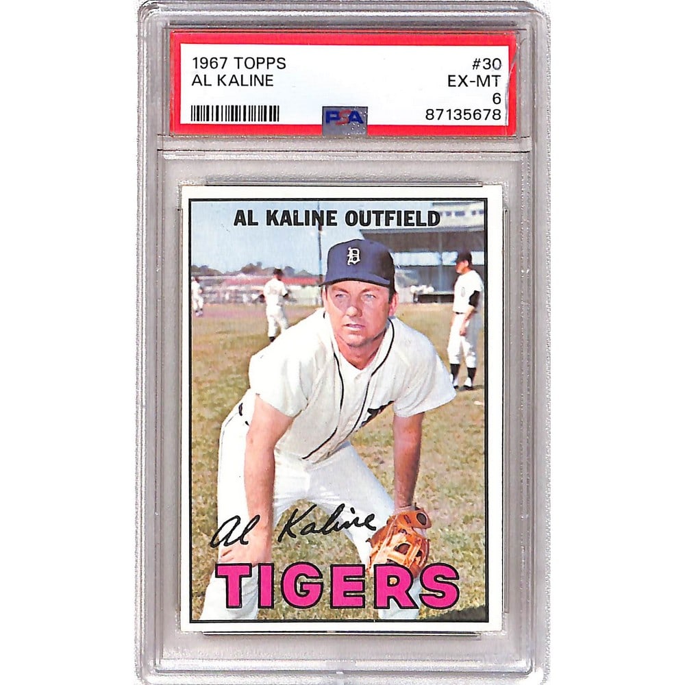 1967 Topps Al Kaline Psa 6 (1 of 2)