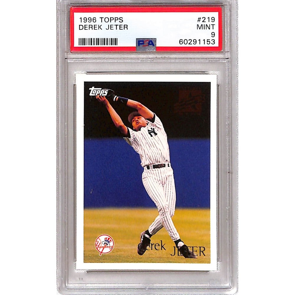 1996 Topps Derek Jeter Rc Psa 9 (1 of 2)