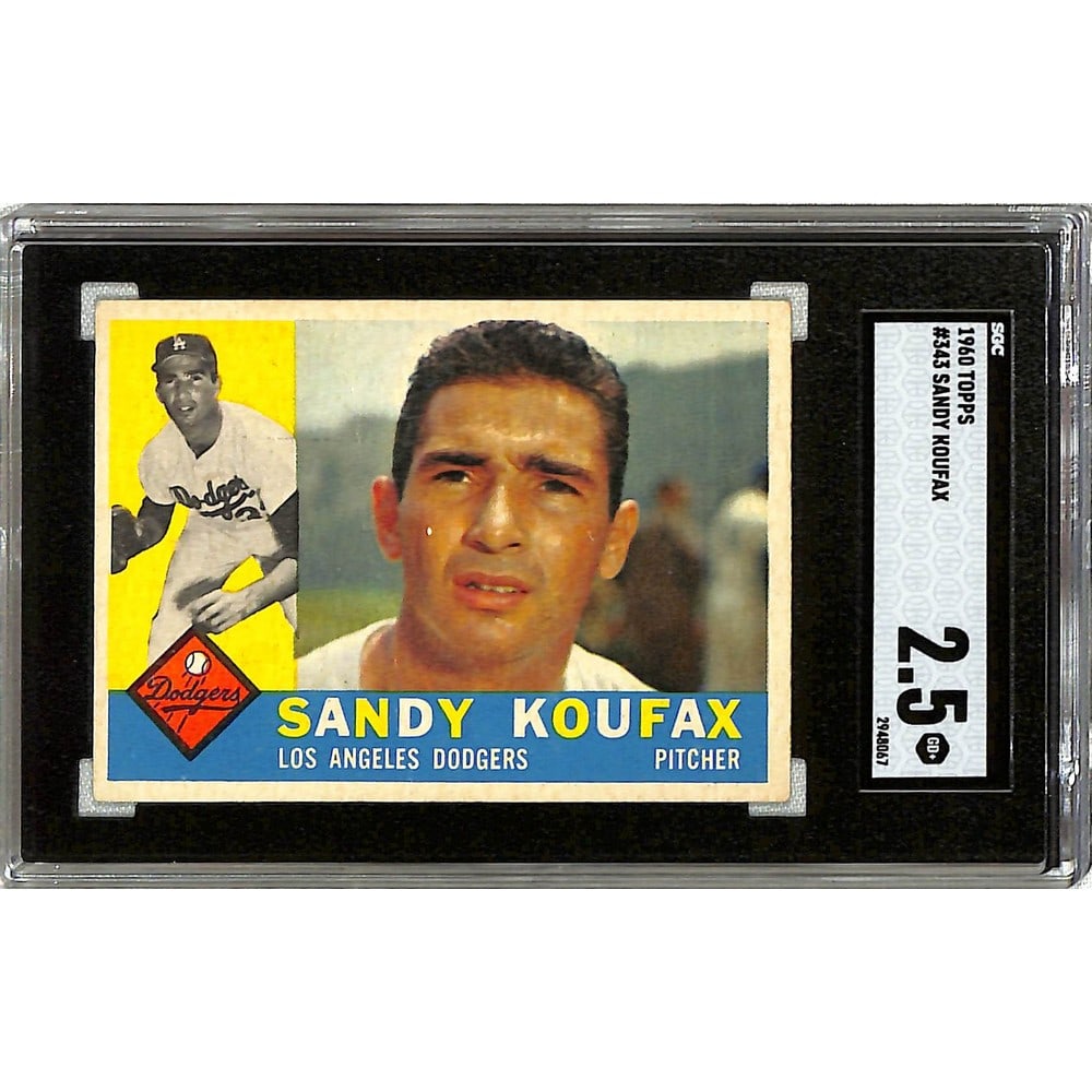 1960 Topps Sandy Koufax Sgc 2.5 (1 of 2)
