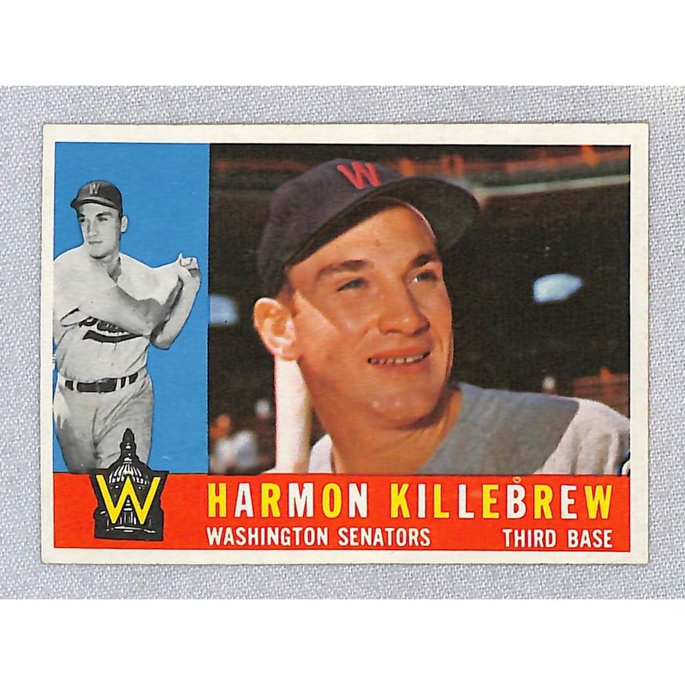 1960 Topps Hi Grade Harmon Killebrew (1 of 2)