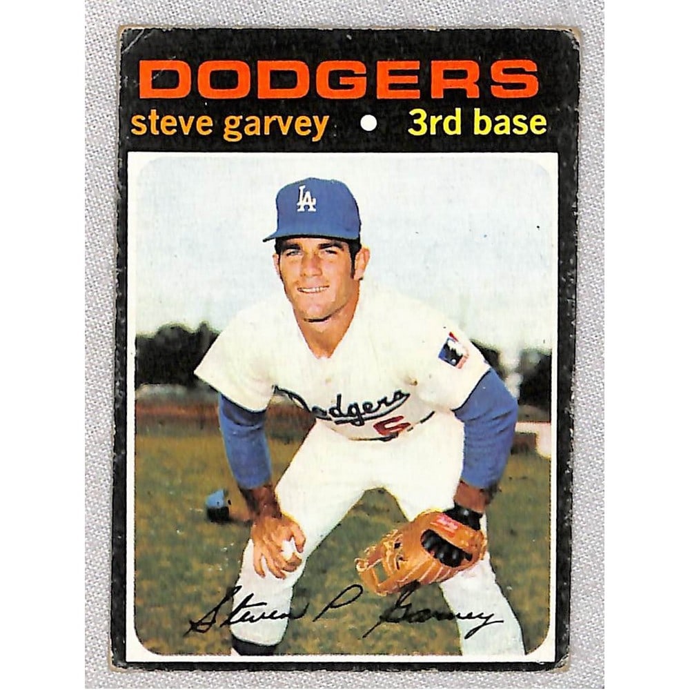 1971 Topps Steve Garvey Rookie Vgex: 1971 Topps Steve Garvey Rookie Vgex