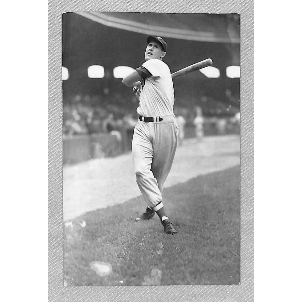 Unknown 1940's Ted Williams Photo Card (1 of 2)