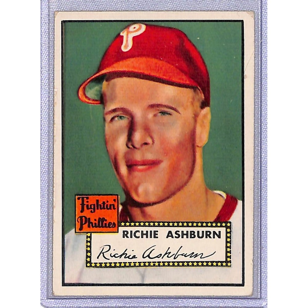 1952 Topps Richie Ashburn Nice Shape (1 of 2)