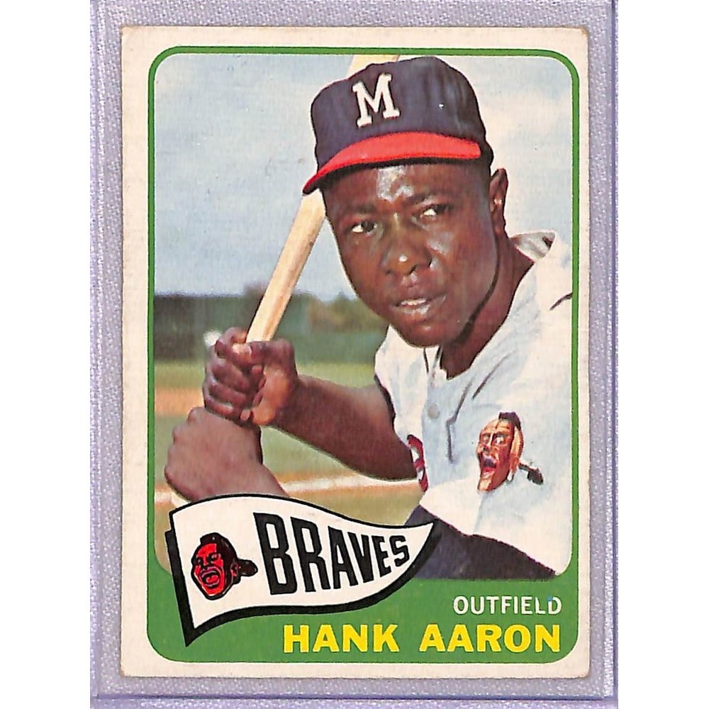 1965 Topps Hank Aaron (1 of 2)