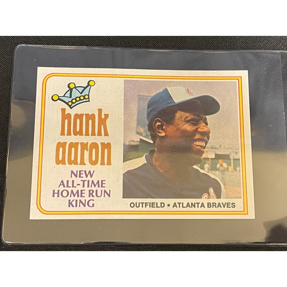 1974 Topps Hi Grade Hank Aaron: 1974 Topps Hi Grade Hank Aaron