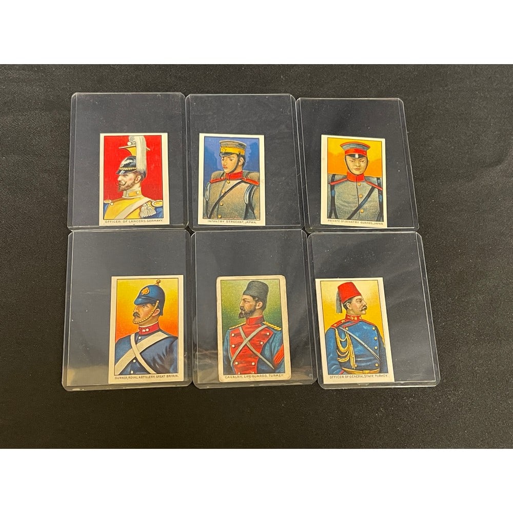 (30) 1910 T79 Fez Military Series Cards (1 of 3)