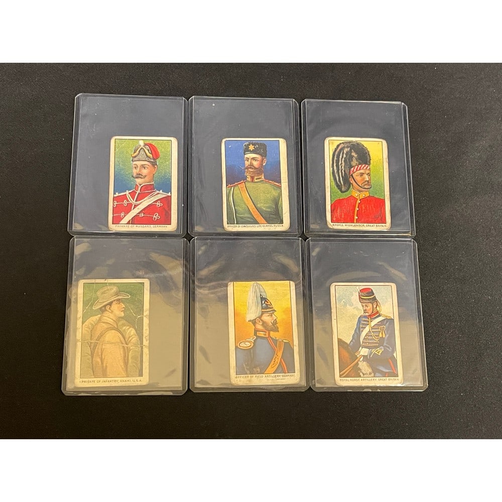 (30) 1910 T79 Fez Military Series Cards (1 of 3)