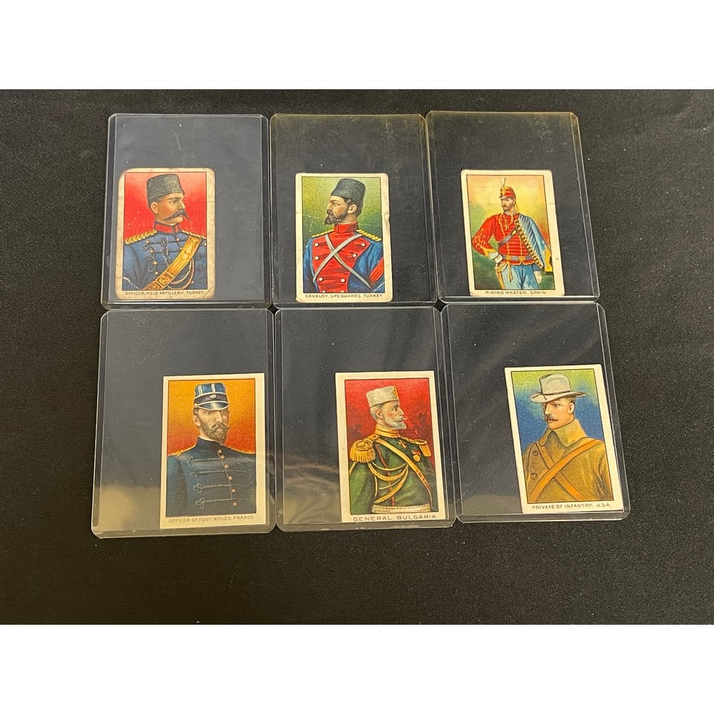 (29) 1910 T79 Fez Military Series Cards (1 of 3)