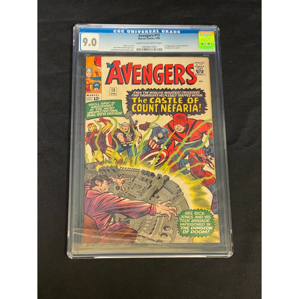 Avengers #13 Cgc Graded 9.0 (1 of 2)