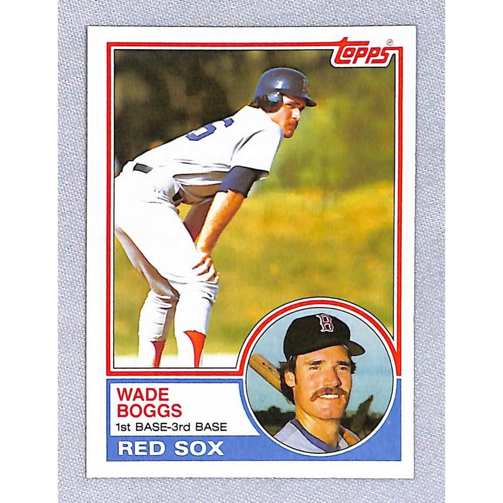 1983 Topps Hi Grade Wade Boggs Rc: 1983 Topps Hi Grade Wade Boggs Rc