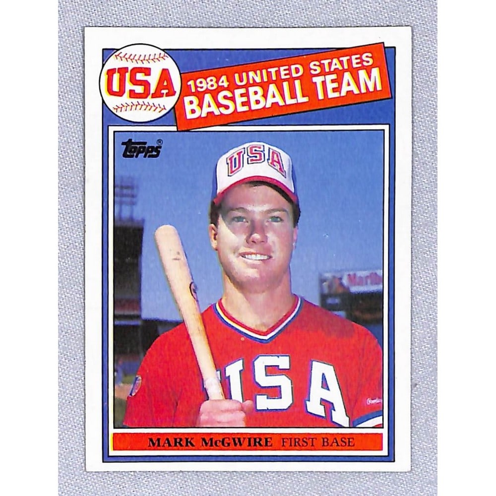 1985 Topps Mark Mcgwire Rookie Hi Grade (1 of 2)