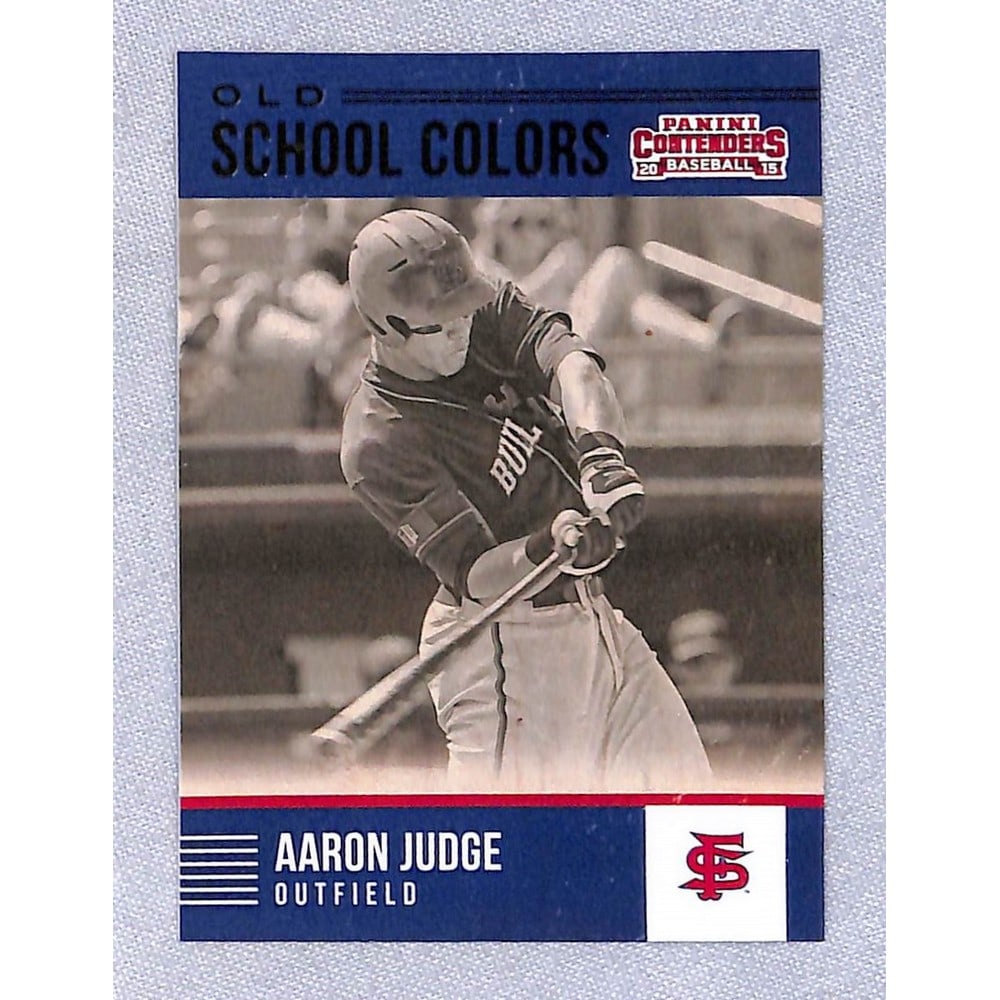2015 Panini School Colors Aaron Judge Rc (1 of 2)