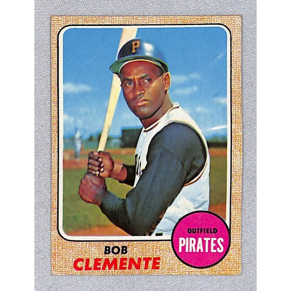 Low Grade 1968 Topps Roberto Clemente (1 of 2)