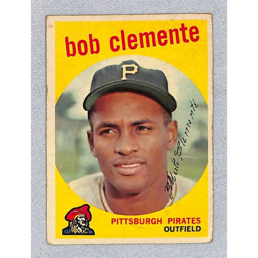 Low Grade 1959 Topps Roberto Clemente (1 of 2)