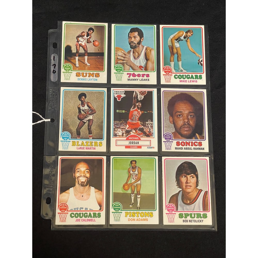 (9) Vintage Basketball Cards With Stars (1 of 2)