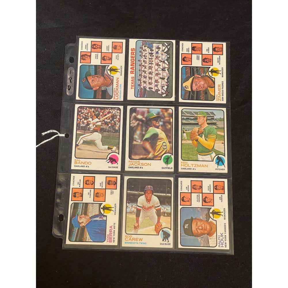 (9) Vintage Baseball Cards With Stars (1 of 2)