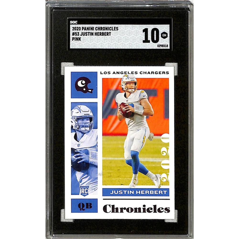 2020 Chronicles Justin Herbert Rc Sgc 10 (1 of 2)