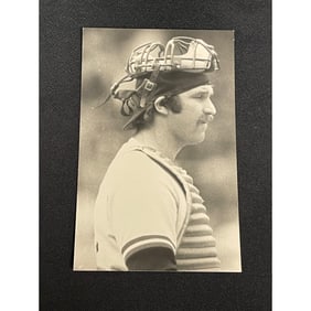 Thurman Munson Real Photo Postcard