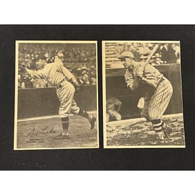 1929 Kasin Baseball Card Lot Frank Hogan/ Al Liska