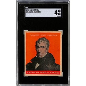 1932 Us Caramel Us President William Harrison